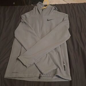 Nike pro zip up jacket